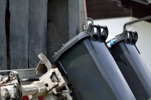 Recycling center handling furniture disposal in Penge