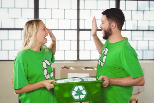 Recycling center accepting old furniture in South East London